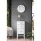 James Martin Vanities Addison 15in Base Cabinet, Glossy White w/ 3 CM Carrara Marble Top E444-BC15-GW-3CAR - alternate 6